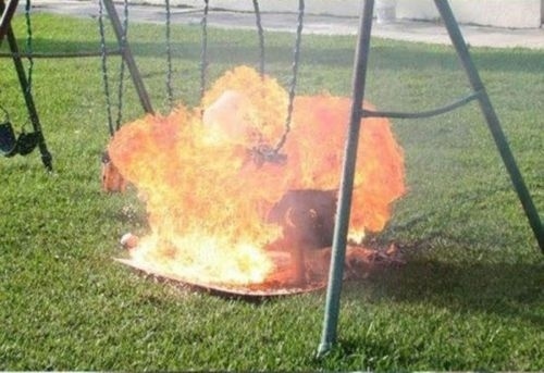 Chimes&Rhymes | innovative design and new techniques in visual artistry #explosion #fire #art #swings #2