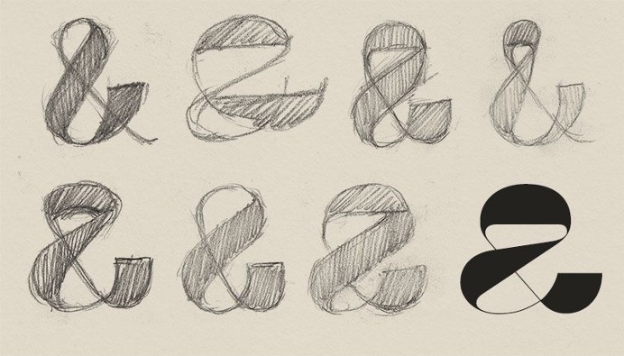 Klim - Maelstrom ampersand sketch