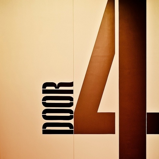 Cuba Gallery: Melbourne Exhibition Centre / Typography / Design | Flickr - Photo Sharing! #signage #type #door #found