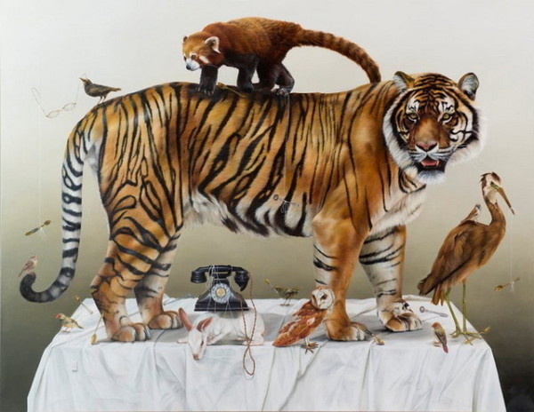 Animal Kingdom by Kate Bergin #arts #illustrations #inspirations