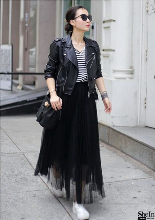 Ways to wear the midi tulle skirts | Just Trendy Girls