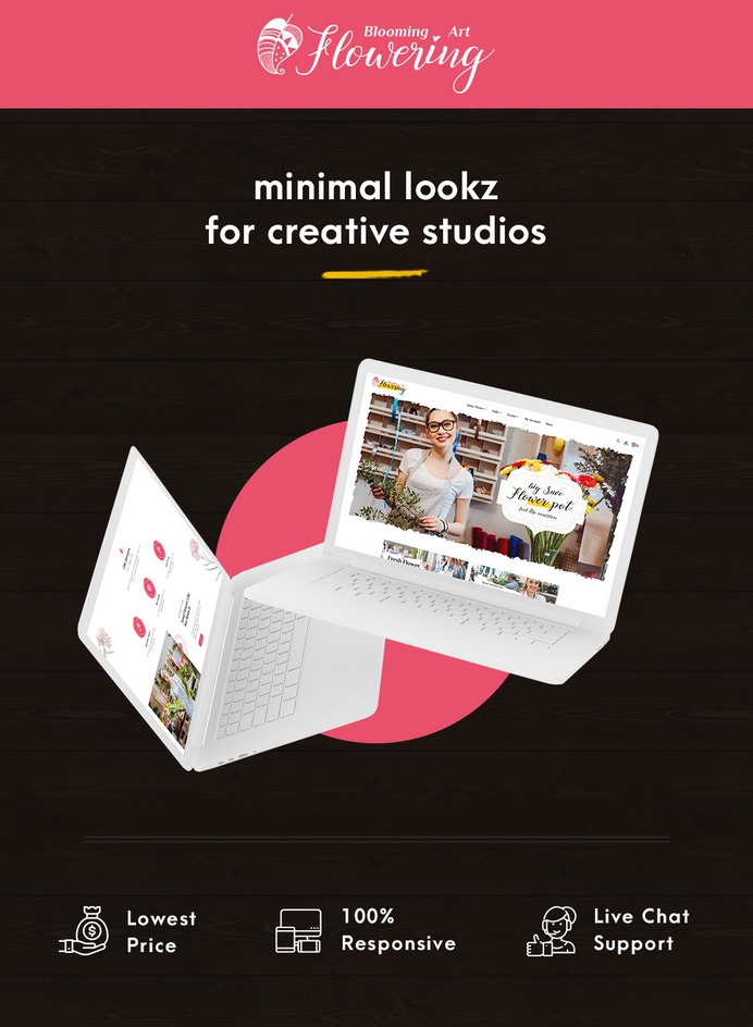 #Flowering - #Blooming #Art - #Prestashop #Responsive #Theme | #TemplateTrip #eCommerce #Website #Design #Template