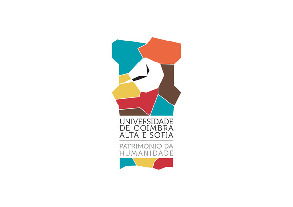 Logo "Universidade de Coimbra" - Património Humanidade #heritage #branding #university #portugal #coimbra #unesco #humanity #logo #tower #clock