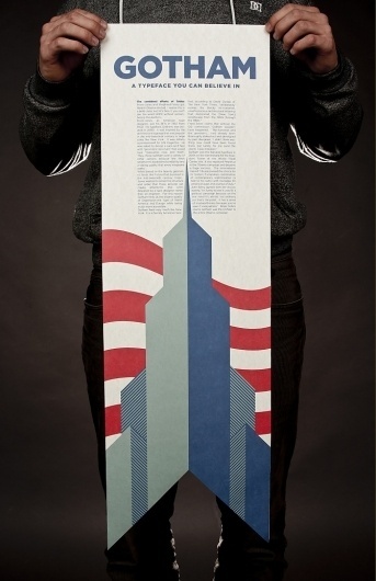 Gotham - Mark Ledgerwood, Art & Illustration #gotham #ledgerwood #poster #typography