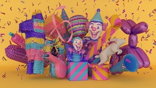 Personal Fest '11 on the Behance Network #colourful #fiesta #party