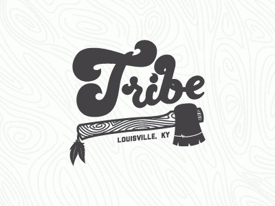 Dribbble - Tribe tee Concept by Nick Slater #nick #tribe #slater #hatchet #logo