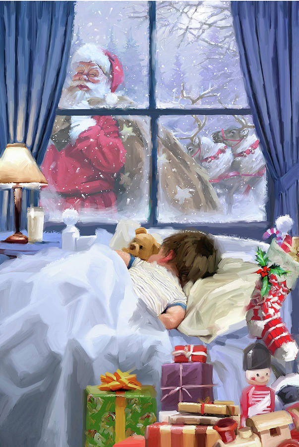 christmas paint by number & step by step easy christmas paintings #painting