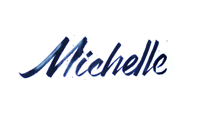 Calligraphy Collection - Francesco Bianchi #calligraphy #colapen #ink #letters