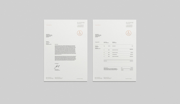 KAE Brand Identity #letterhead