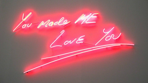 Tracey Emin | PICDIT #sculpture #installation #pink #vibrant #colour #art #light #neon