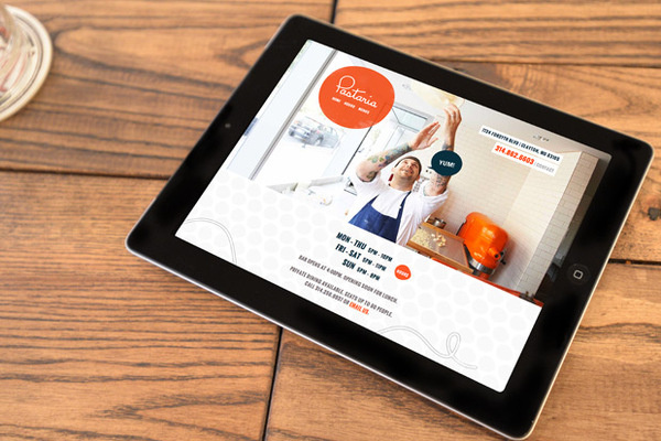 Pastaria St. Louis Website #design #graphic #identity