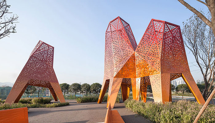 Dynamic Mountain Park by Martha Schwartz Partners - #architecture, architecture