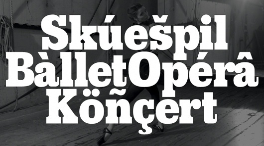 The Royal Danish Theatre - Visual Identity #typography