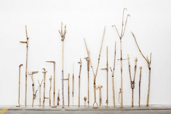 Improvised Munition - Nick van Woert #totem #sculpture #wand
