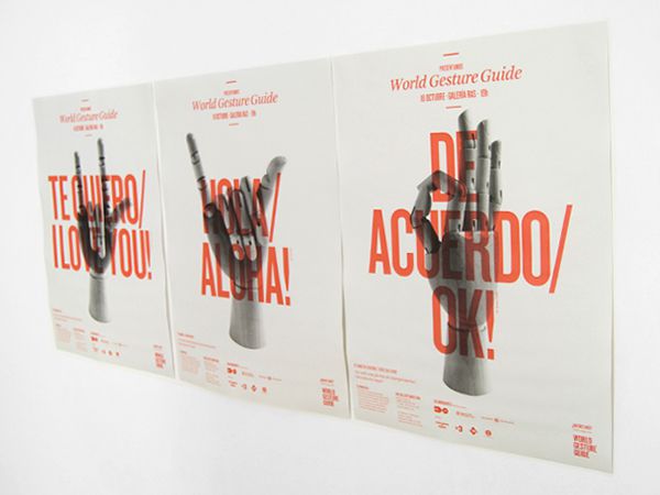 World Gesture Guide on Behance