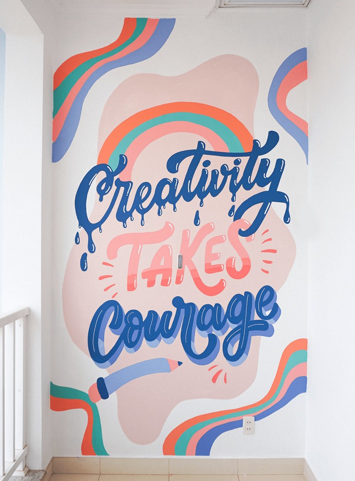 Creativity Mural | Domestika