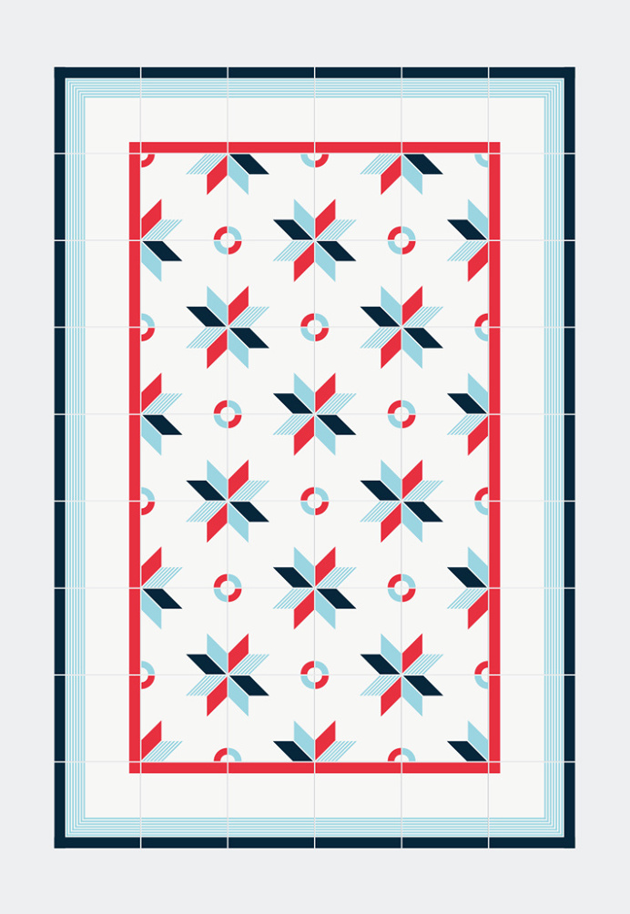 Hidraulik by Huaman #design #geometric #tiles #shapes #photography #carpet