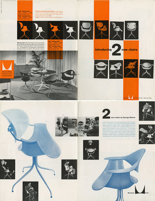 Vintage Herman Miller MAA Brochure George Nelson (via Matte Stephens) #furniture