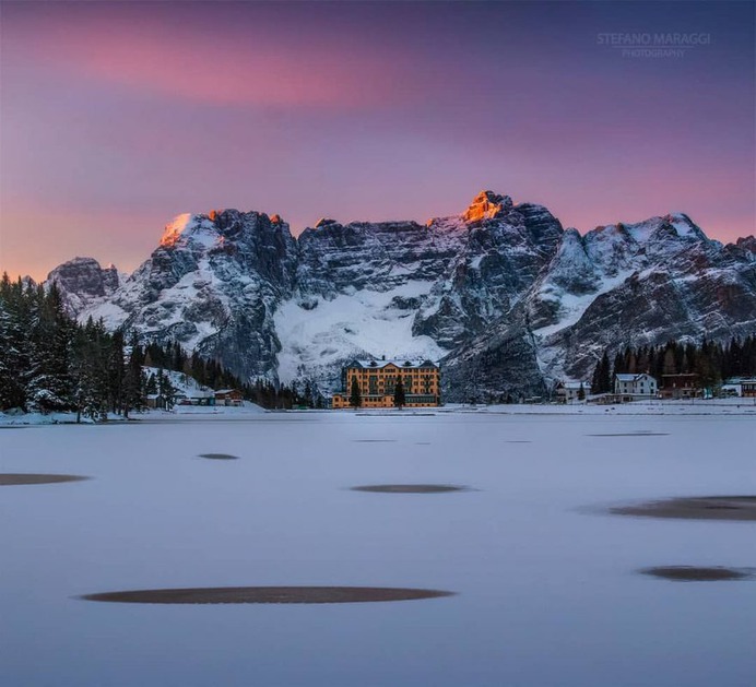 Wonderful Winter Landscapes in Dolomites by Stefano Maraggi