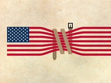 Why Americans Can't Save Money - Room for Debate - NYTimes.com #flag #illustration #editorial