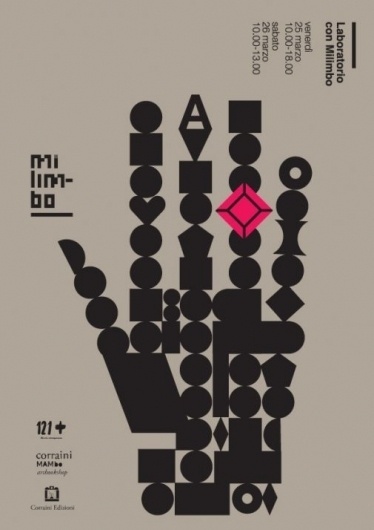 AIAP | Notizie | Libreria 121+ / workshop con Milimbo #corraini #milano #milimbo #poster