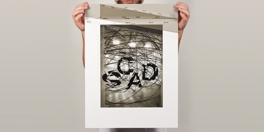 :: SCAD CALENDAR :: #print #calendar #poster #typography