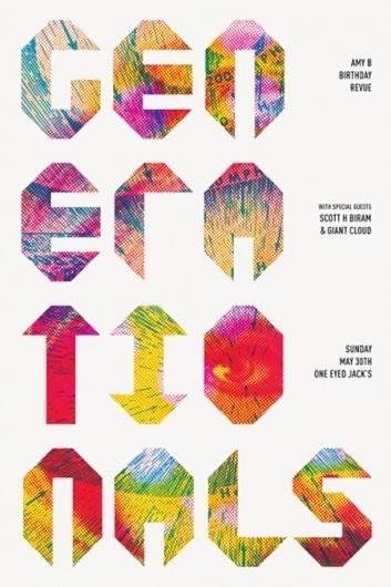 ISO50 Blog – The Blog of Scott Hansen (Tycho / ISO50) » The blog of Scott Hansen (aka ISO50 / Tycho) #poster #generationals