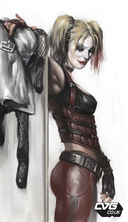 The making of "Batman: Arkham City" Angry Web #harley #quinn #batman