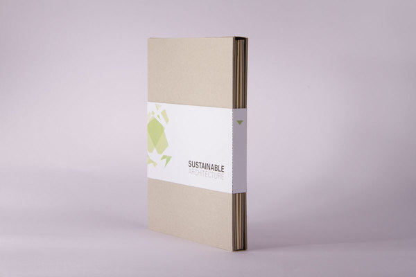 Sustainable architecture - book on Behance #geometry #architecture #book