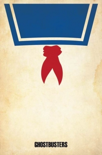 The Art of Matt Owen « These Old Colors™ #ghostbusters #movie #design #matt #poster #minimalist #owen