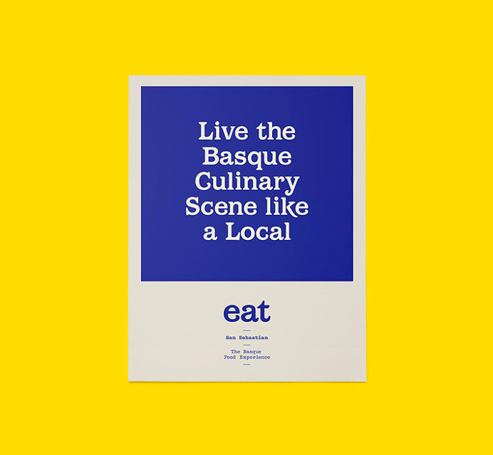 Eat San Sebastian by We are Rifle #brand design #print #stationery