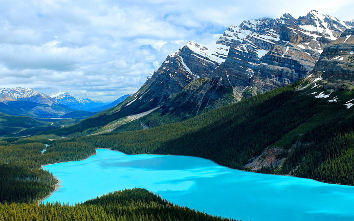 Peyto Lake - Alberta, Canada #lake #peyto #canada #alberta