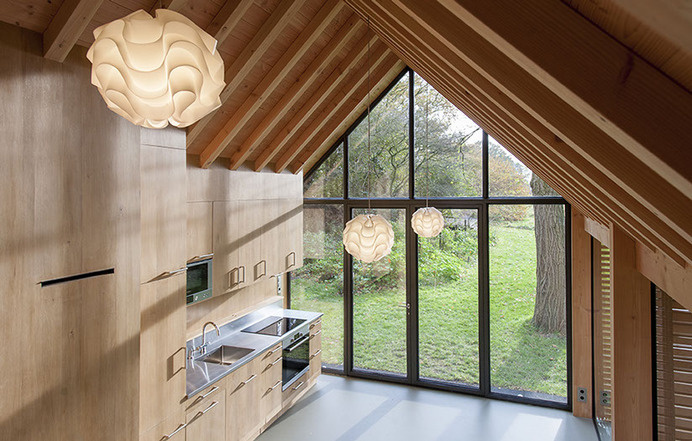 Recreation house Utrecht -HomeWorldDesign (1) #netherlands #recreational #retreat #architecture #green