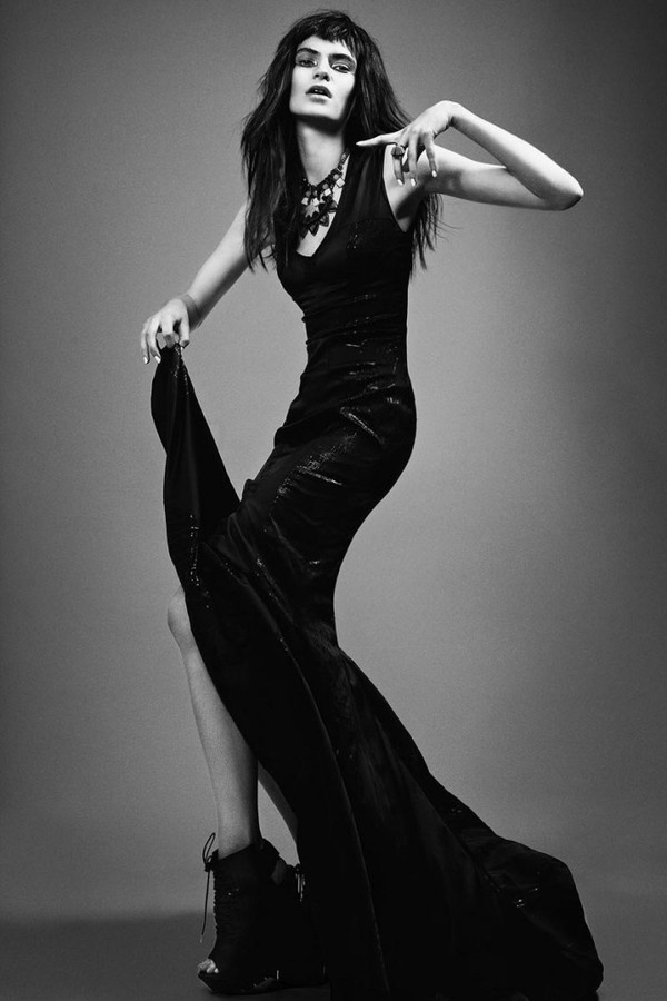 Nouk Torsing by Djamel Boucly in 'Fierce Creature' for FGR #fashion #woman #black