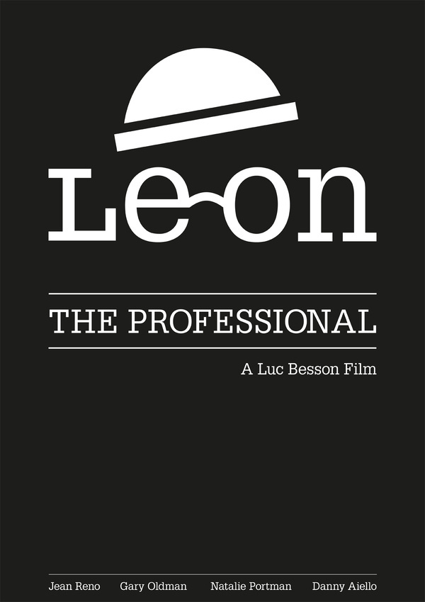 Leon the professional #logotype #lon #portman #lando #design #leon #der #reno #the #mathilda #corporate #professional #natalie #cleaner #profi #film #type #killer #montana #jean