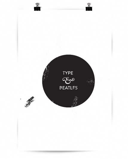 Posters - DIRECTION of STUFF MOSTLY ART #beatles #print #screen #poster #type #typography