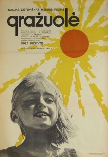 Baltic states of mind: a gallery of Lithuanian film posters | Film | guardian.co.uk #yellow #red #poster