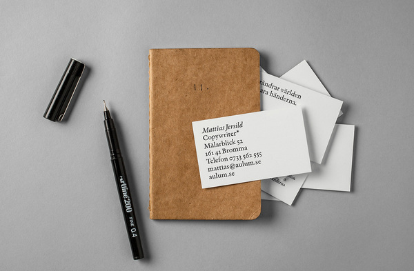 BVD – Mattias Jersild #business #copywriter #card #indigo #identity #star #typography