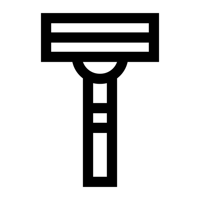 See more icon inspiration related to shave, razor blade, Tools and utensils, grooming, miscellaneous, razor, blade and beauty on Flaticon.