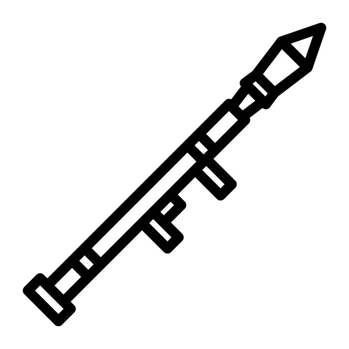 See more icon inspiration related to bazooka, launcher, army, arms, grenades, launchers, miscellaneous, weapons and weapon on Flaticon.
