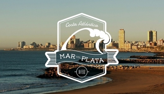 ~MDQ~ | Flickr: Intercambio de fotos #labels #argentina #wave #sea #badges #logo #beach