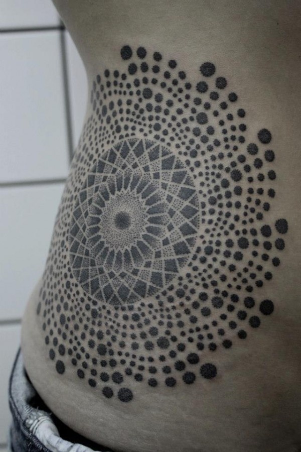 Kenji Alucky Stippling Tattoos 6 #dots #tattoo #modern