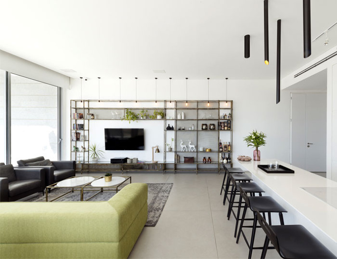 Penthouse in Holon by OMY Design - InteriorZine