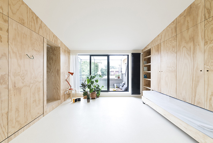 Ocs by studioWOK #architecture #interior #apartment #wood #minimal