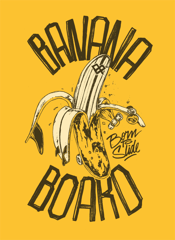 https://m1.behance.net/rendition/modules/98081337/disp/1e5371d68d1318657968c7114035feb0.jpg #board #banana #surf #skate