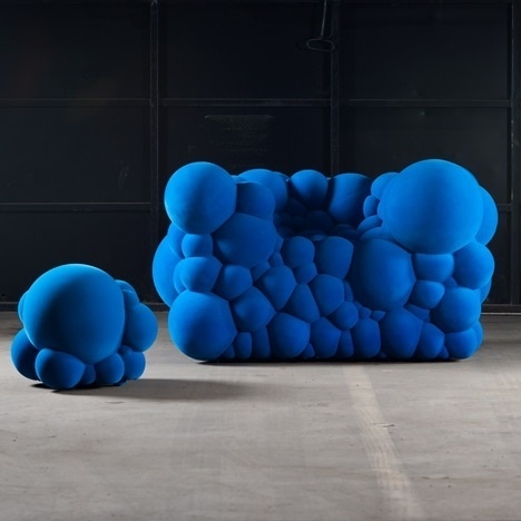 Dezeen architecture and design magazine #couch #bubbles