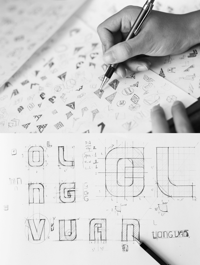 #logo, #sketch, #branding, #identity, #symbol, #brandmark, #jimmtuan, #bratus, #vietnam, #logo designer