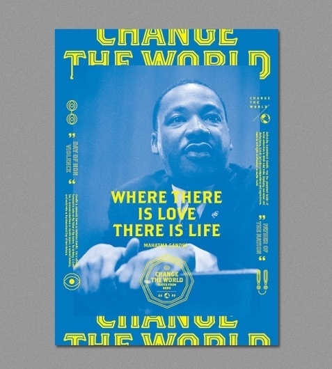 Change The World | ALONGLONGTIME #pink #blue #poster #alonglongtime