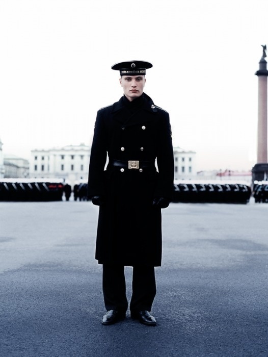 Sowjet Uniform by Waldemar Salesski #waldemar #sowjet #soldier #military #russia #male #portrait #photography #man #salesski #uniform