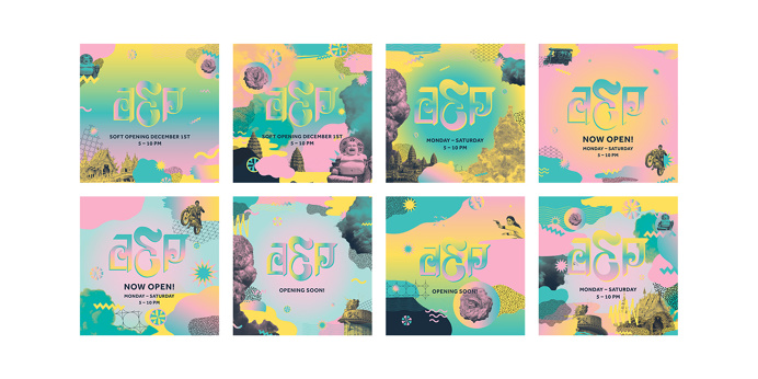 AEP Thai Restaurant Branding & Identity on Behance